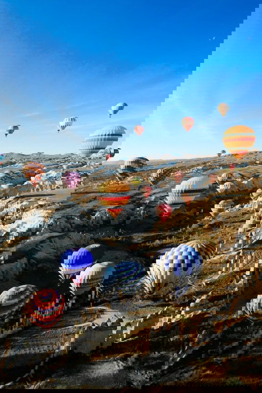How To Get From Istanbul To Cappadocia - Balloons