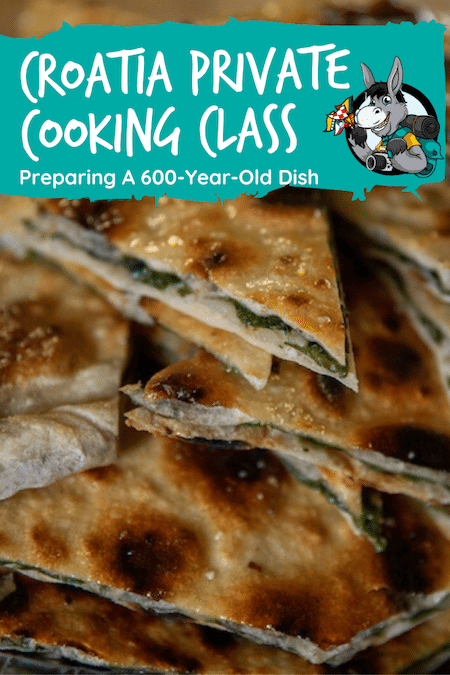 Croatia Travel Blog_Private Soparnik Cooking Class In Croatia_Social Distance Travel in Croatia