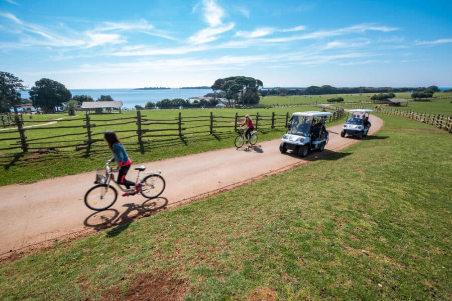 Brijuni National Park - Golf Cart and Bikes 